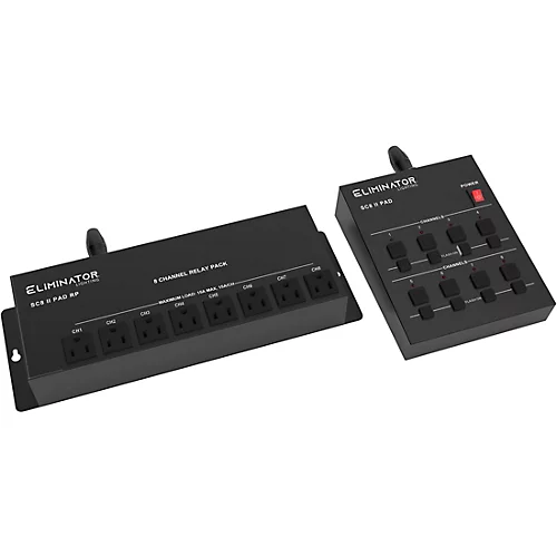 Eliminator Lighting SC8II Pad System Analog Lighting Controller - musicians--Friend