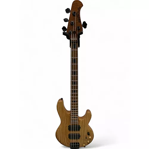 Used Ernie Ball Music Man BFR Slugger 4 HH Natural Electric Bass Guitar Natural - musicians--Friend