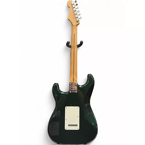 Used Fender Player Stratocaster GREEN BRITISH Solid Body Electric Guitar GREEN BRITISH - musicians--Friend