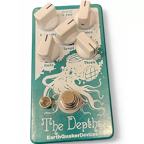 Used EarthQuaker Devices The Depths Optical Vibe Machine Effect Pedal - musicians--Friend