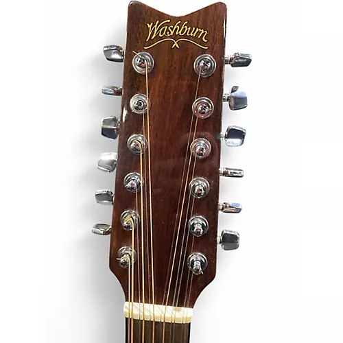 Used 1982 Washburn D-29S12 Natural 12 String Acoustic Guitar Natural - musicians--Friend