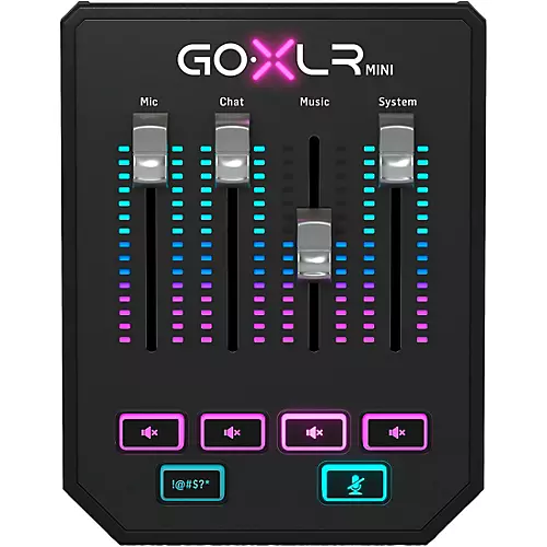 TC Helicon GoXLR Mini - Mixer and USB Audio Interface for Streamers, Gamers and Podcasters - musicians--Friend