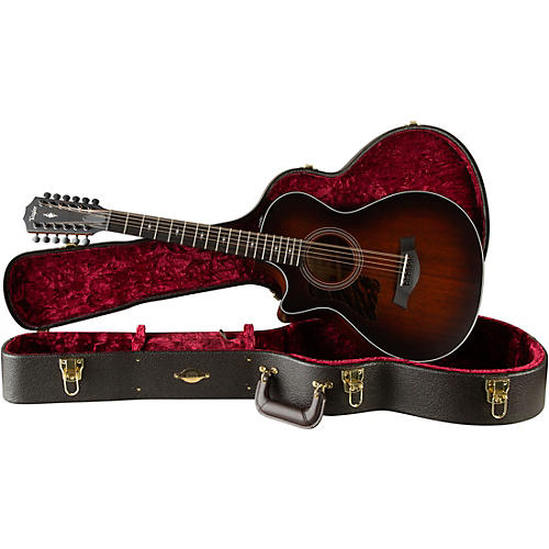 Taylor 362ce 12-Fret 12-String Left-Handed Grand Concert Acoustic-Electric Guitar Shaded Edge Burst - musicians--Friend