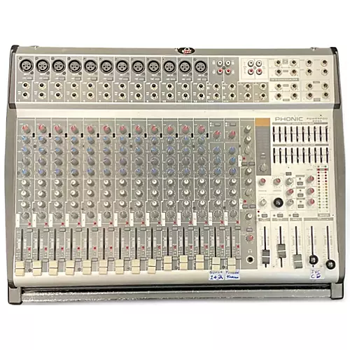 Used Phonic POWERPOD 2280 Powered Mixer - musicians--Friend