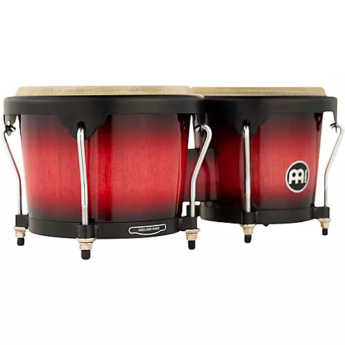 MEINL Headliner Series Wood Bongos Wine Red Burst - musicians--Friend