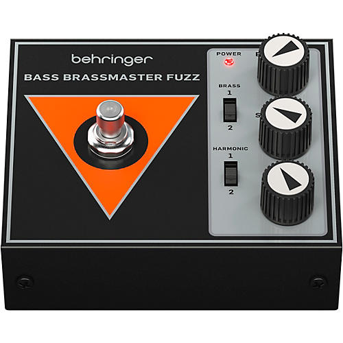 Behringer Bass Brassmaster Fuzz Effects Pedal Black - musicians--Friend