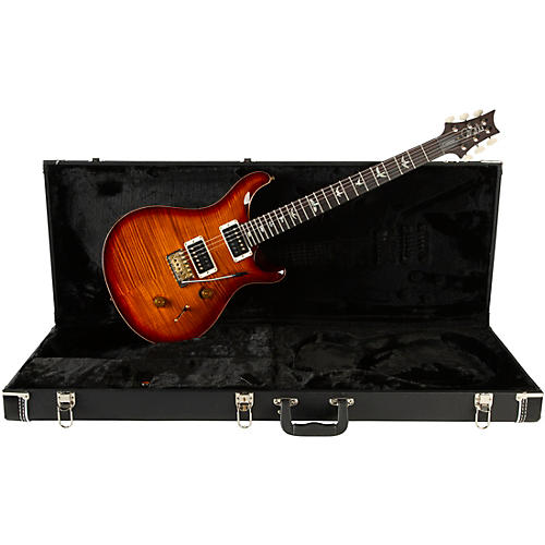 PRS Custom 24 10-Top Electric Guitar Black Gold Wraparound Burst - musicians--Friend