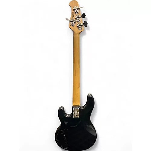 Used Ernie Ball Music Man STINGRAY 3 EQ HH Graphite Pearl Electric Bass Guitar Graphite Pearl - musicians--Friend