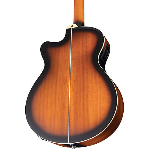 Washburn EA15 Festival Series Acoustic-Electric Guitar Iced Tea Burst - musicians--Friend