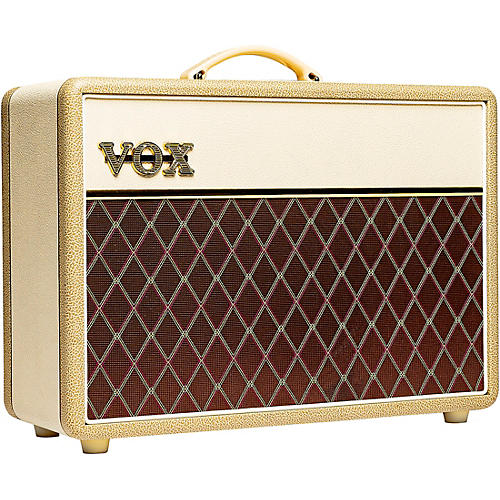 VOX Limited-Edition AC10C1 10W 1x10 Creamback Combo Guitar Amp Tan on Tan - musicians--Friend