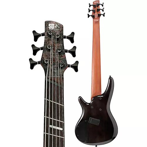 Ibanez Bass Workshop SRMS806 Multi-Scale 6-String Electric Bass Deep Twilight - musicians--Friend