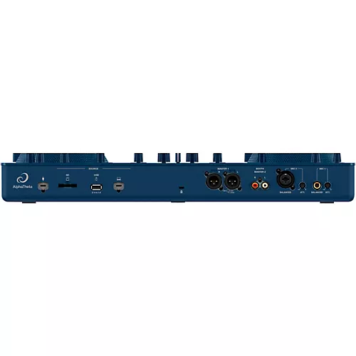 AlphaTheta OMNIS-DUO Wireless Portable All-in-One DJ System Blue - musicians--Friend