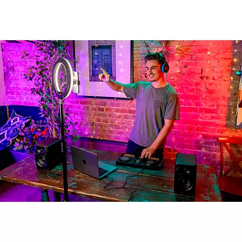 AlphaTheta DDJ-FLX2 Entry Level DJ Controller for rekordbox and Serato Black - musicians--Friend