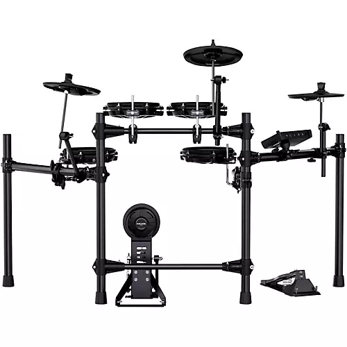 NUX DM-210 Mesh-Head Digital Drum Kit Black - musicians--Friend