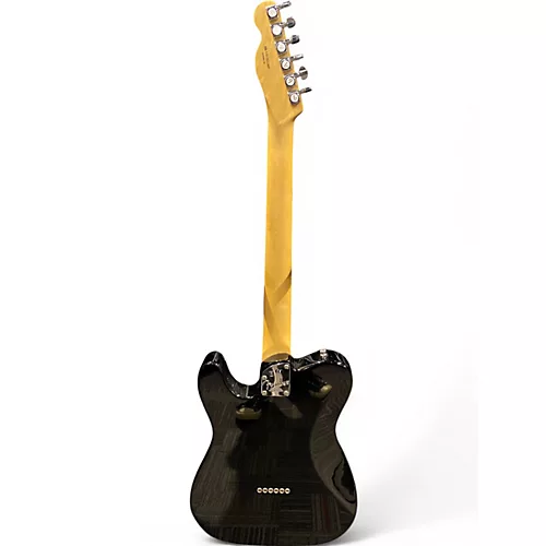 Used Fender American Elite Telecaster Ebony Solid Body Electric Guitar Ebony - musicians--Friend