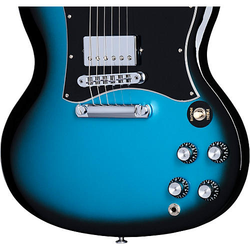 Gibson SG Standard Electric Guitar Translucent Teal - musicians--Friend