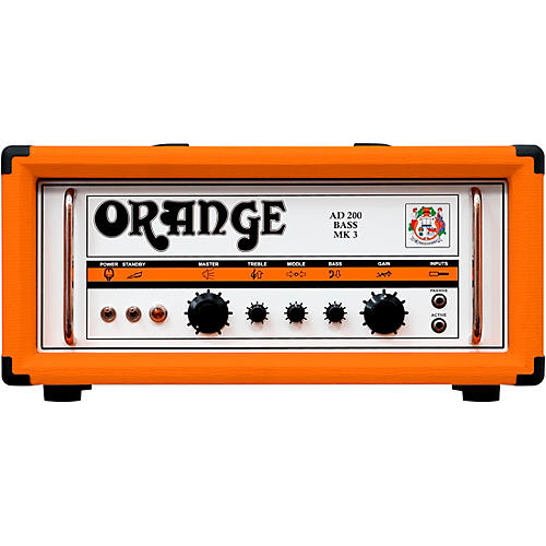Open-Box Orange Amplifiers AD Series AD200B 200W Tube Bass Amp Head Condition 1 - Mint Orange - musicians--Friend