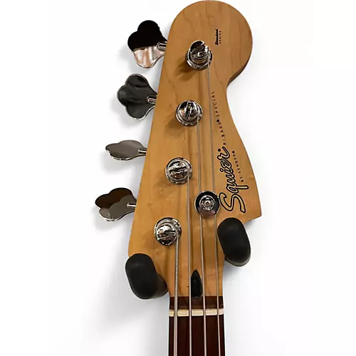 Used Squier Precision Bass Special Black Electric Bass Guitar Black - musicians--Friend