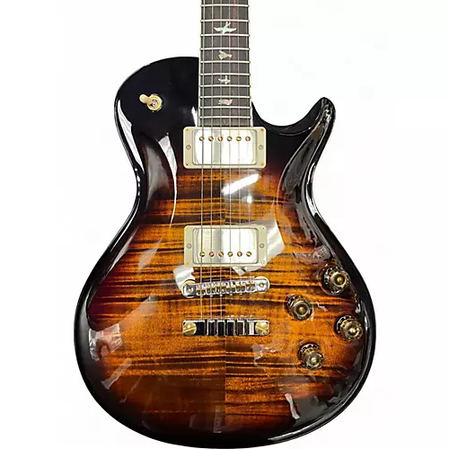Used PRS McCarty 594 10 Top Black Gold Burst Solid Body Electric Guitar Black Gold Burst - musicians--Friend
