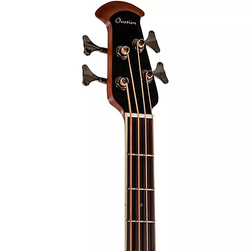 Ovation CEB44-1N-G Celebrity Elite Mid-Depth Acoustic-Electric Bass Guitar New England Burst - musicians--Friend