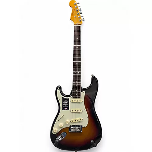 Used Fender 70th Anniversary American Ultra Stratocaster 2 Color Sunburst Solid Body Electric Guitar 2 Color Sunburst - musicians--Friend