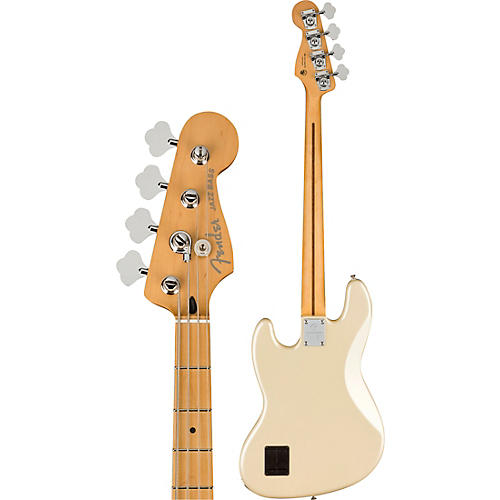 Fender Player Plus Active Jazz Bass Maple Fingerboard Olympic Pearl - musicians--Friend