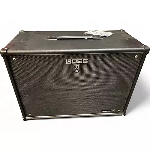 Used 2022 BOSS Katana Cabinet 212 Waza Guitar Amplifier Cabinet Black Guitar Cabinet - musicians--Friend