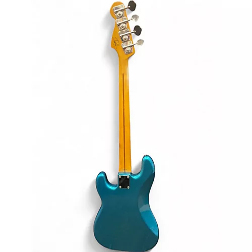 Used Fender Steve Harris Signature Precision Bass Lake Placid Blue Electric Bass Guitar Lake Placid Blue - musicians--Friend