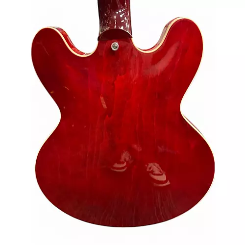 Used Gibson ES345 Cherry Hollow Body Electric Guitar Cherry - musicians--Friend