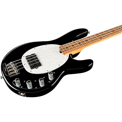 Ernie Ball Music Man Stingray Special 4 H Limited-Edition Roasted Maple Fingerboard Electric Bass Black - musicians--Friend