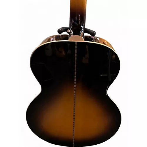 Used Epiphone J 200 12 STRING INSPIRED BY GIBSON Vintage Sunburst 12 String Acoustic Electric Guitar Vintage Sunburst - musicians--Friend