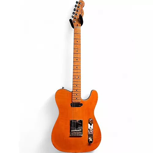 Used Fender American Select Flame Maple Carved Top Telecaster FLAMED MAPLE Solid Body Electric Guitar FLAMED MAPLE - musicians--Friend