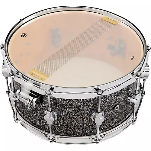 DW DWe Wireless Acoustic/Electronic Convertible Snare Drum 14 x 5 in. Lacquer Custom Specialty Black Cherry Metallic - musicians--Friend