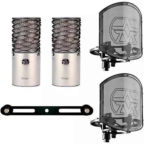Aston Microphones ORIGIN STEREO PAIR - 2 Origin high-performance cardioid condenser microphone - musicians--Friend