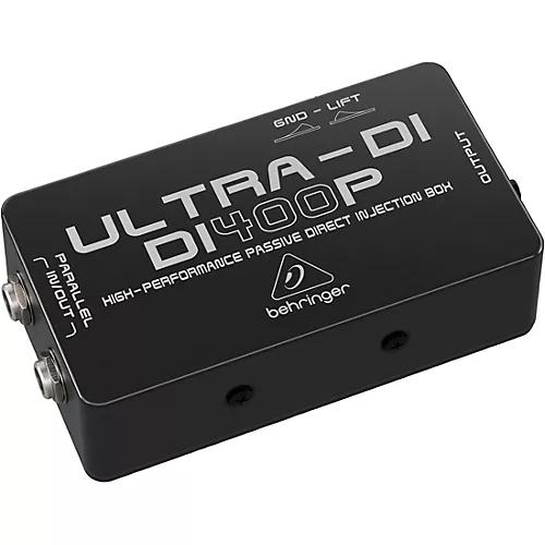 Behringer ULTRA-DI DI400P Passive Direct Box - musicians--Friend