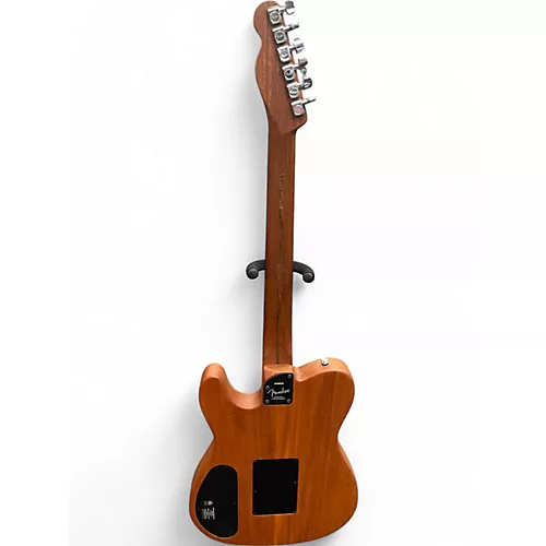 Used Fender American Acoustasonic Telecaster Dakota Red Acoustic Electric Guitar Dakota Red - musicians--Friend