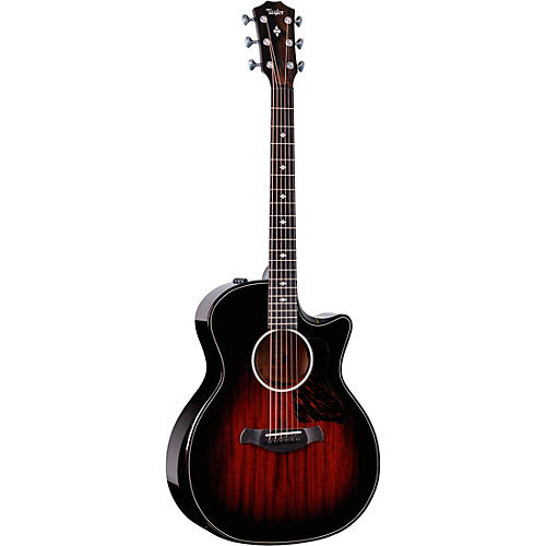 Taylor 524ce Builder's Edition Grand Auditorium Acoustic-Electric Guitar Kona Burst - musicians--Friend