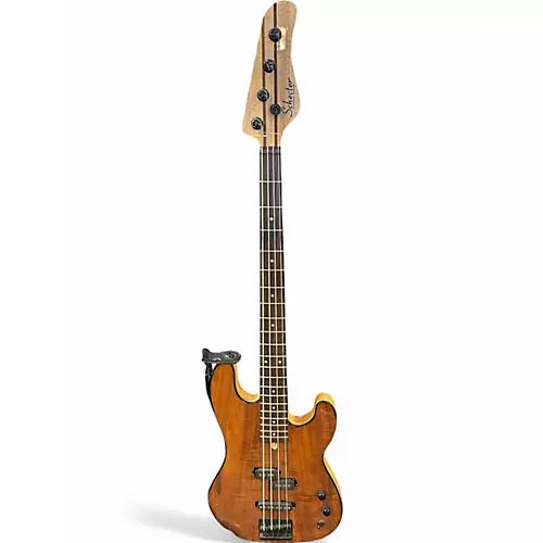 Used 2021 Schecter Guitar Research Michael Anthony MA-4 KOA Electric Bass Guitar KOA - musicians--Friend