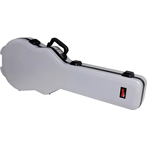 Gator Flight Pro V3 TSA Series ATA Molded Gibson Les Paul Guitar Case Gray - musicians--Friend