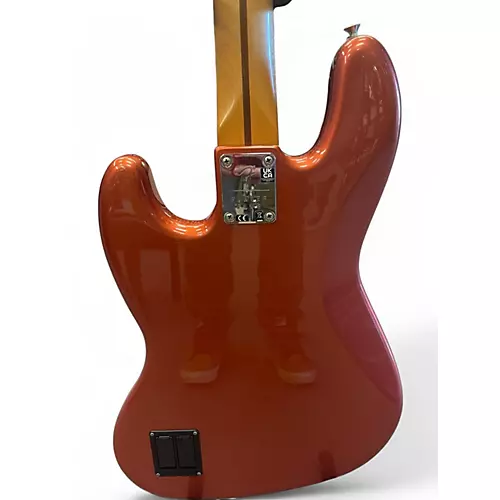 Used Fender Player Plus Active Jazz Bass aged candy apple red Electric Bass Guitar aged candy apple red - musicians--Friend