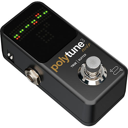 TC Electronic PolyTune 3 Polyphonic Mini Pedal Tuner Noir - musicians--Friend