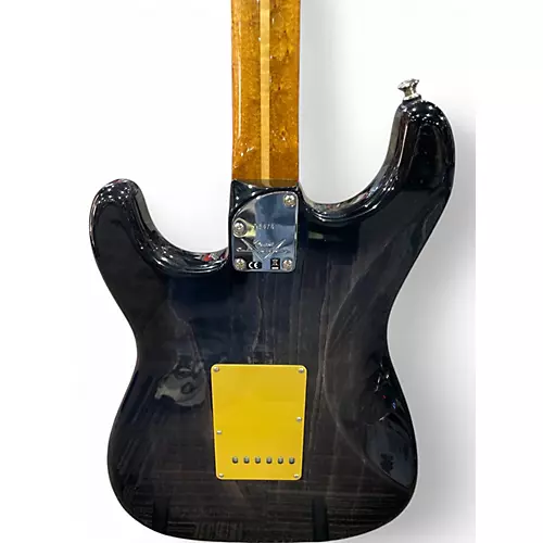 Used Fender CUSTOM SHOP 1956 STRATOCASTER EBONY TRANSPARENT Solid Body Electric Guitar EBONY TRANSPARENT - musicians--Friend