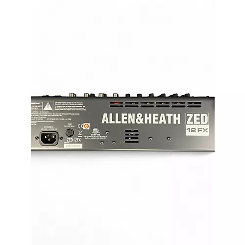Used Allen & Heath ZED12FX Unpowered Mixer - musicians--Friend