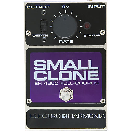 Electro-Harmonix Small Clone Analog Chorus Guitar Effects Pedal - musicians--Friend