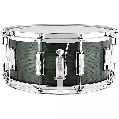 Ludwig Classic Oak Snare Drum 14 x 6.5 in. Green Sparkle - musicians--Friend