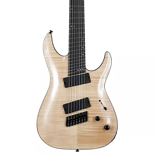 Schecter Guitar Research C-7 MS SLS Elite 7-String Multi-Scale Electric Guitar Gloss Natural - musicians--Friend