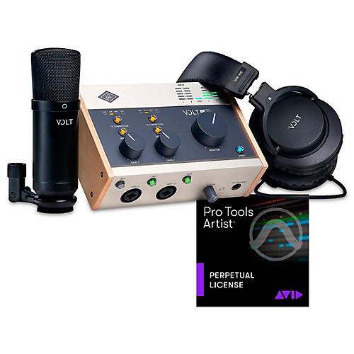 Universal Audio Volt Studio Bundle with AVID Pro Tools Artist Perpetual Volt 276 Studio Bundle - musicians--Friend