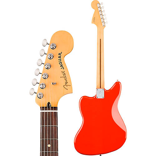 Fender Player II Jaguar Rosewood Fingerboard Electric Guitar Coral Red - musicians--Friend