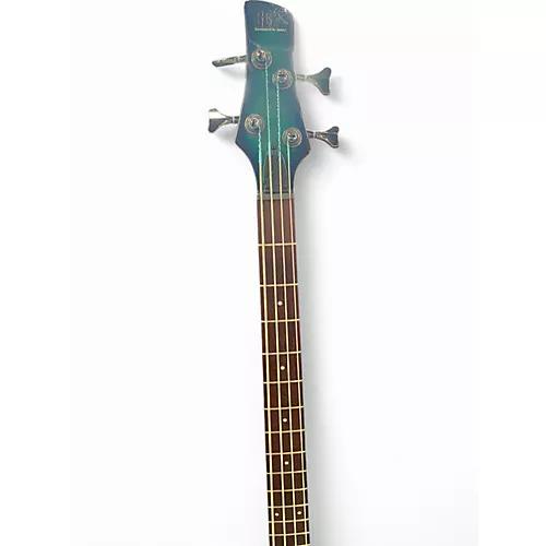 Used Ibanez SR370EF Blue Electric Bass Guitar Blue - musicians--Friend
