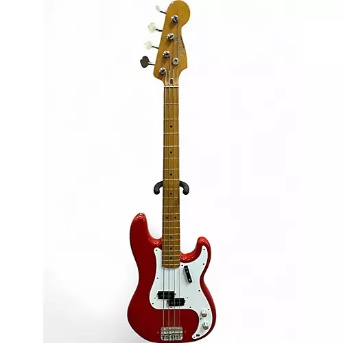 Used Fender Vintera 50s Precision Bass Dakota Red Electric Bass Guitar Dakota Red - musicians--Friend